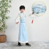 Chinese trend children's men's Hanfu, ancient costumes, young master's clothes, traditional Chinese learning clothes, Chinese-style performance clothes, Tang suits, ancient-style scholar Hanfu details Picture
